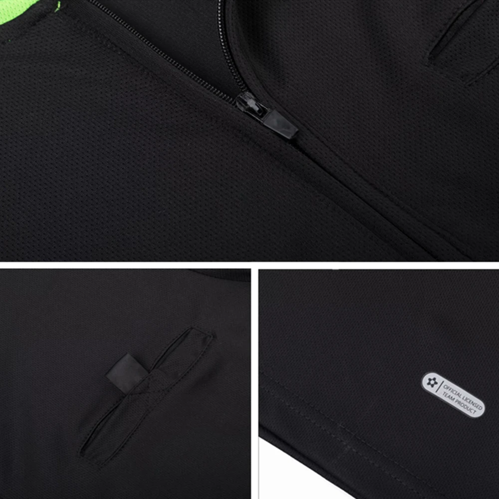 Professional Referee Soccer Jersey Set Adult Football Referee Uniform Short Sleeve Half Zipper Judge Shirt Three Pockets Shorts