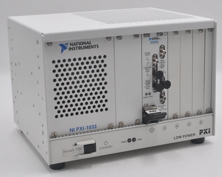 

NATIONAL INSTRUMENTS NI PXI-5610 NI PXI-1033 ВЧ преобразователь частоты