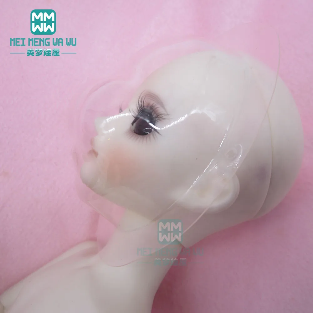 Silicone Wig Cap Protection Cover Prevent staining For 1/6 1/4 1/3 bjd doll