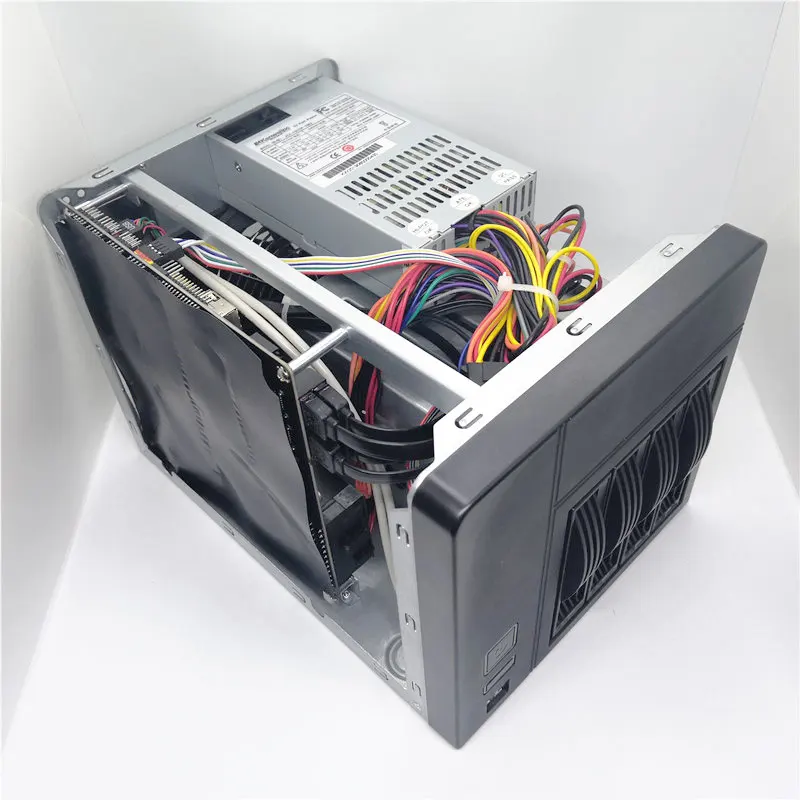 Домашнее хранилище корпус сервера NAS с горячей заменой IPFS Miner 4 отсека привода