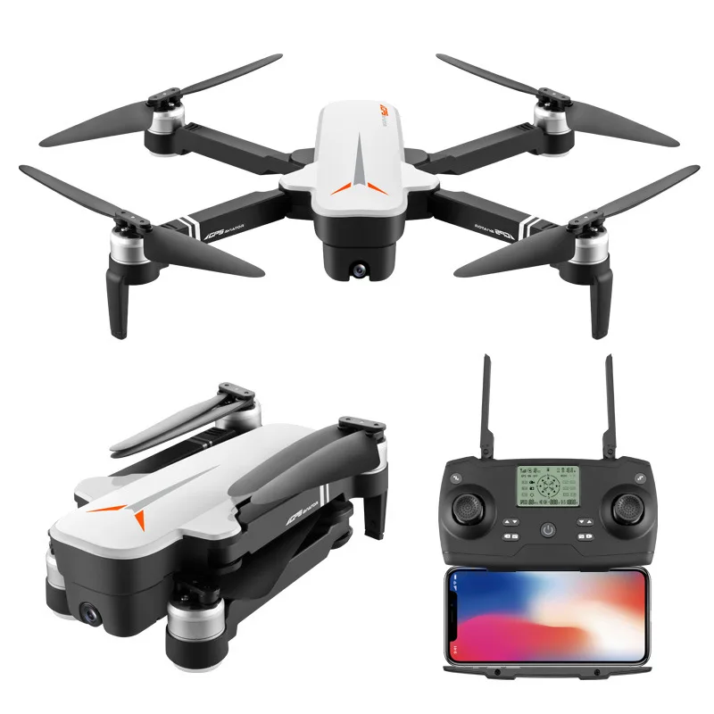 

GPS Optical Flow with Two Modes Webcam High-definition 4K Wide-angle Long Life Large Folding Brushless Drone for Aerial Photogra