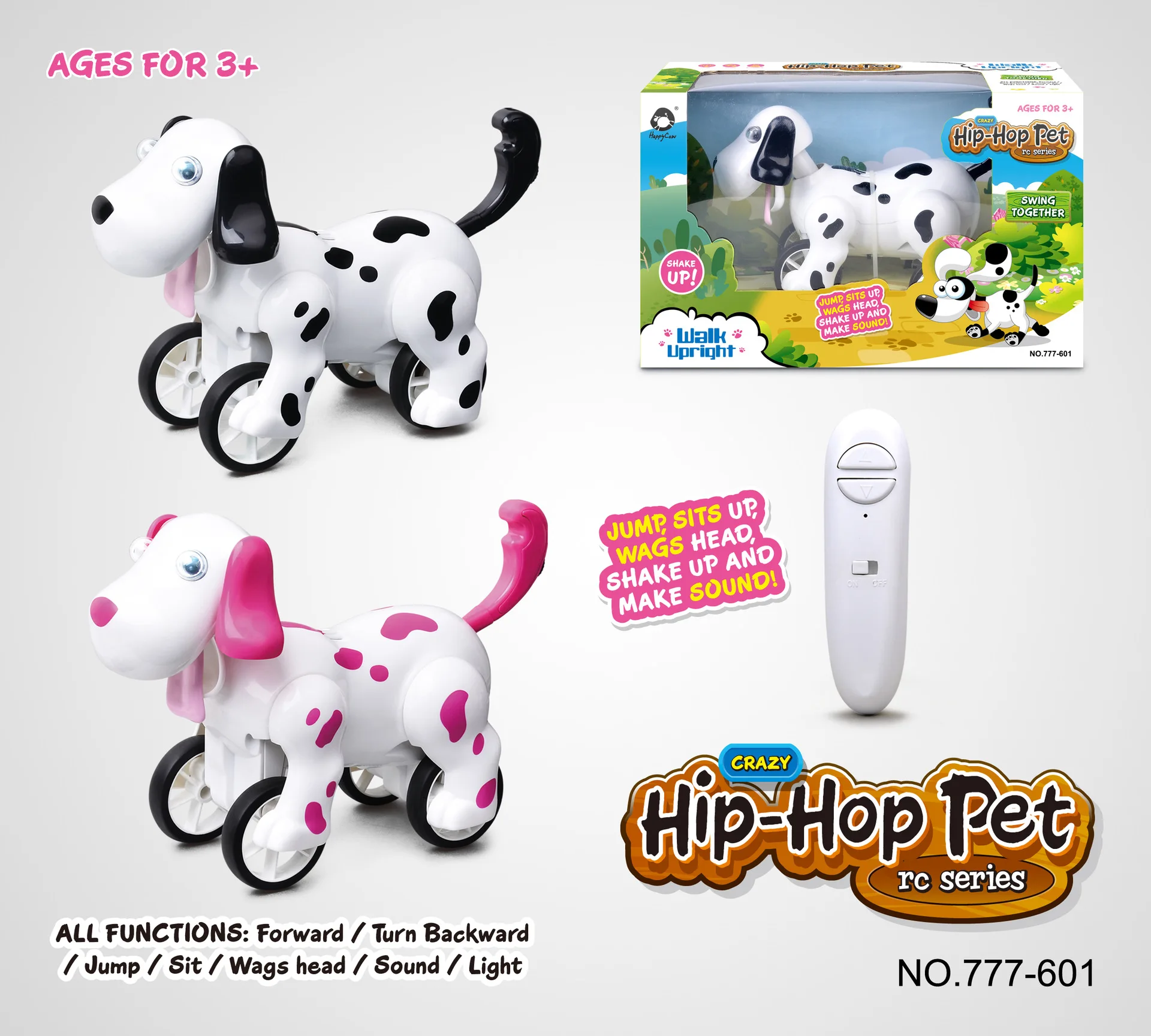 

New Style Remote Control Jumping Dog Smart Machine Electronic Pet Dog Children'S Educational Toy Animal Model
