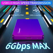 Портативный внешний жесткий диск SOMNAMBULIST 2,5 дюйма USB3.0, внешний диск для ПК, Mac, планшетов, Xbox, PS4, ТВ-приставок Портативный внешний жесткий диск SOMNAMBULIST 2,5 дюйма USB3.0, внешний диск для ПК, Mac, планшетов, Xbox, PS4, ТВ-приставок