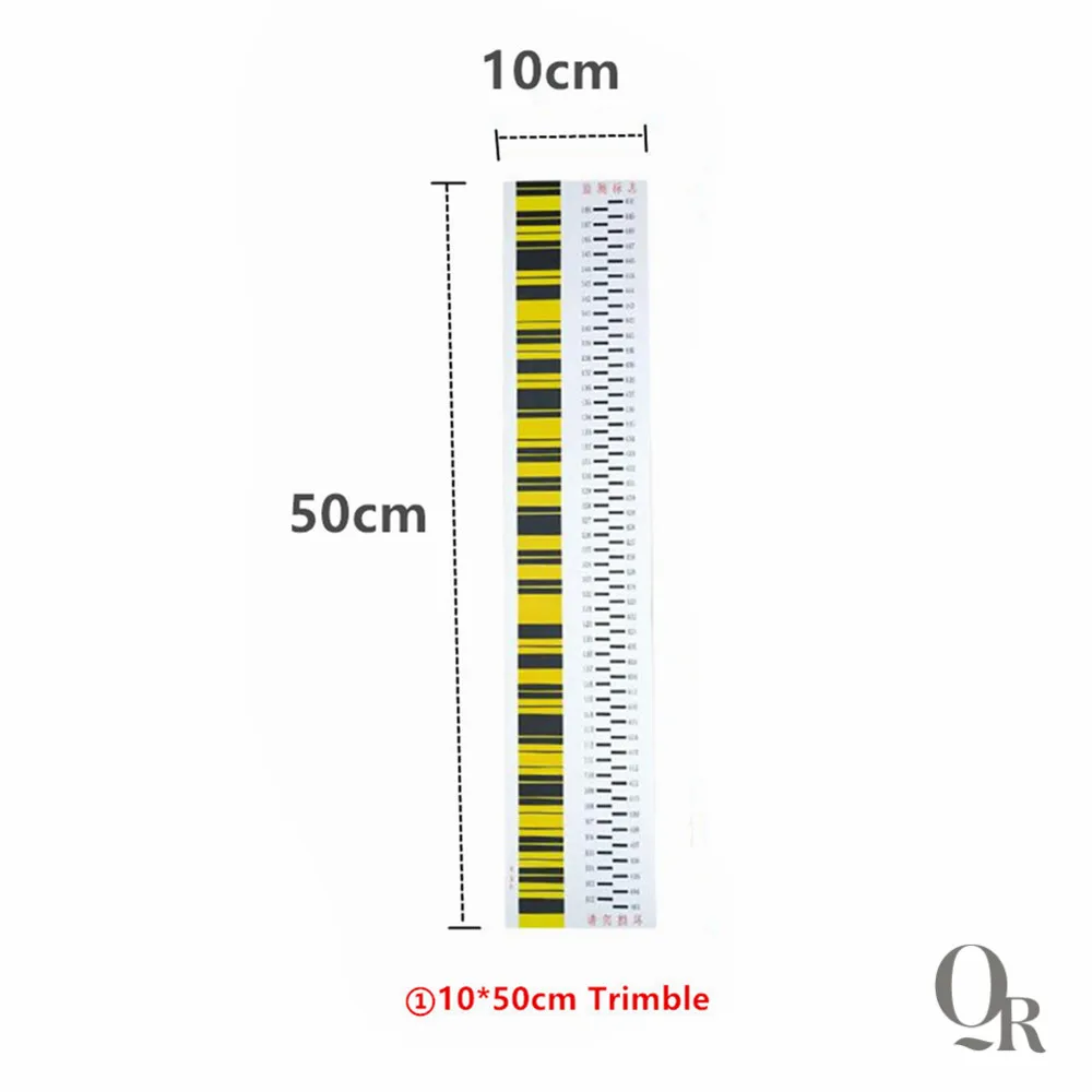 10x50cm for Trimble 5 шт. набор для наблюдения наклейки 10*35 см/10*50 см для Leica& Trimble Surveying - Цвет: 10x50cm for Trimble