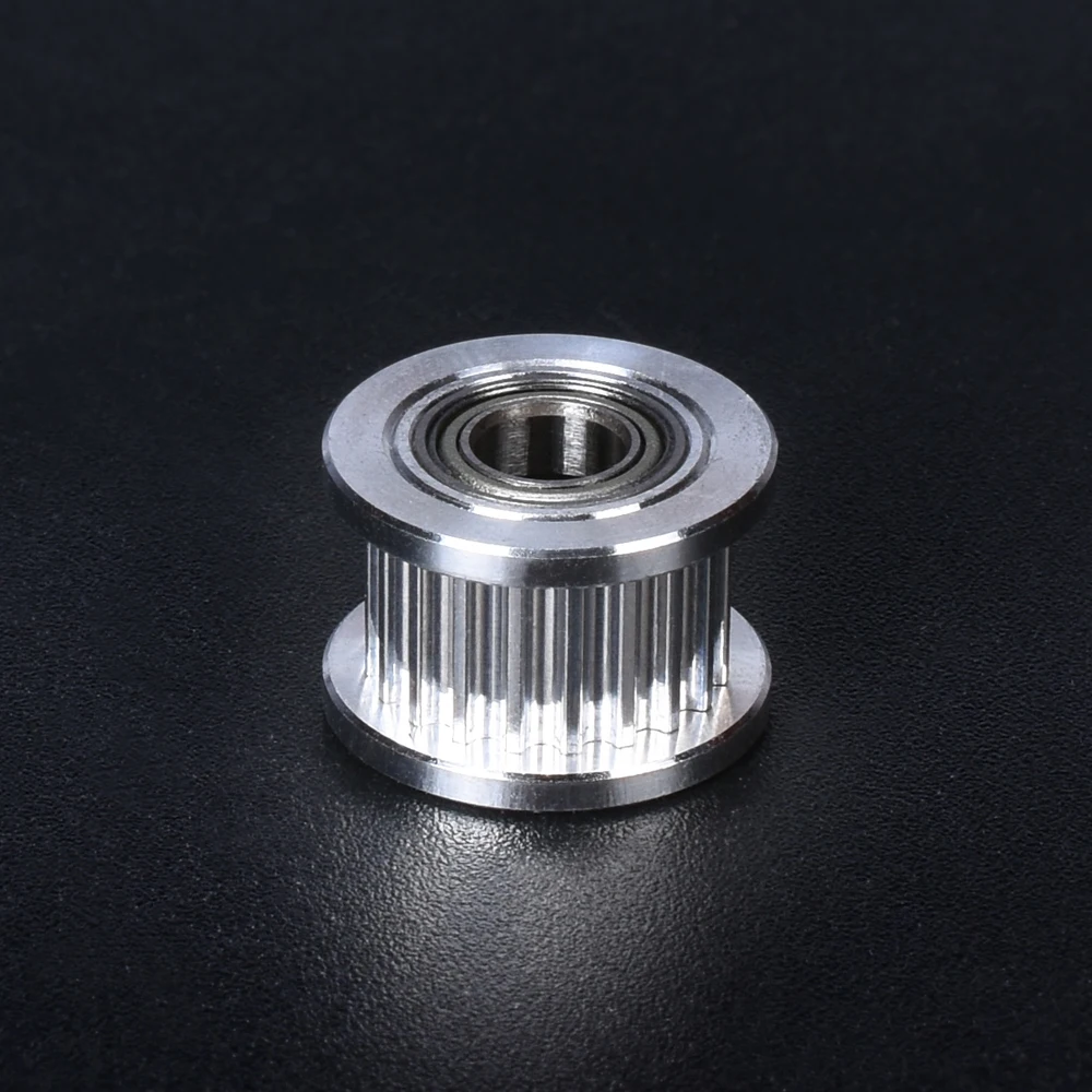GT2 Idler шкив ГРМ 20 зубчатое колесо Idler алюминиевое колесо зубчатые зубцы 3D принтеры Запчасти для GT2 Ширина ремня ГРМ 6 мм