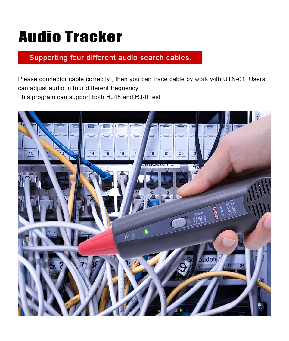 UNI-T UT681A Многофункциональный тестер сетевого кабеля RJ45 RJ11 ЖК-тестер длины кабеля тестер точки останова с 4 шт. пультами