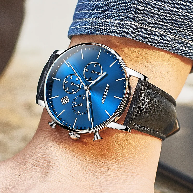 

2019 New Style Aesop Genuine Product Watch MEN'S Quartz Watch Japan Hot Selling Simple MEN'S Watch