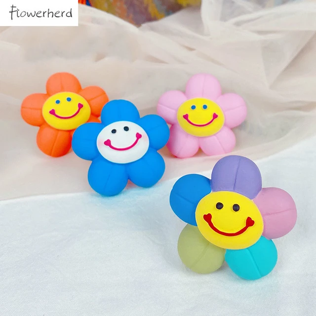 Smiley Flower Silicone Mold –