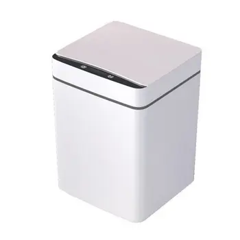 

Smart Trash Can Automatic Induction Flip-Top Garbage Classification Household Office Kitchen And Bathroom Special Trash Can