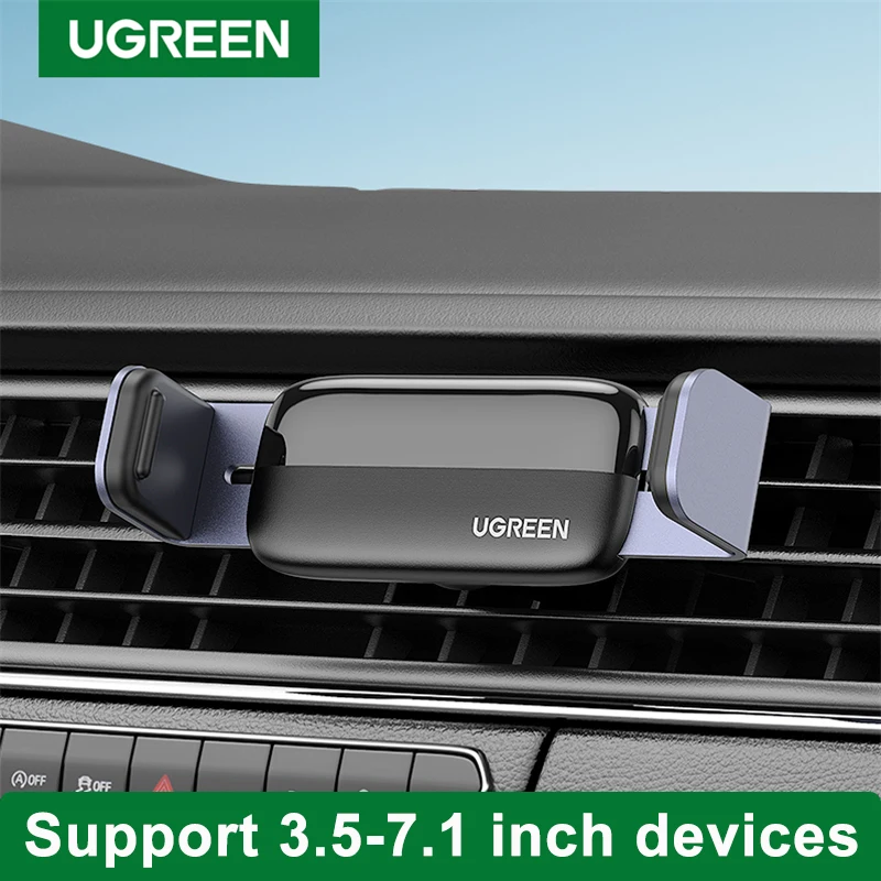 Ugreen Mini Car Phone Holder Stand Mobile Support for iPhone 13 12 Xiaomi Huawei Cell In Auto Accessories | Мобильные телефоны и