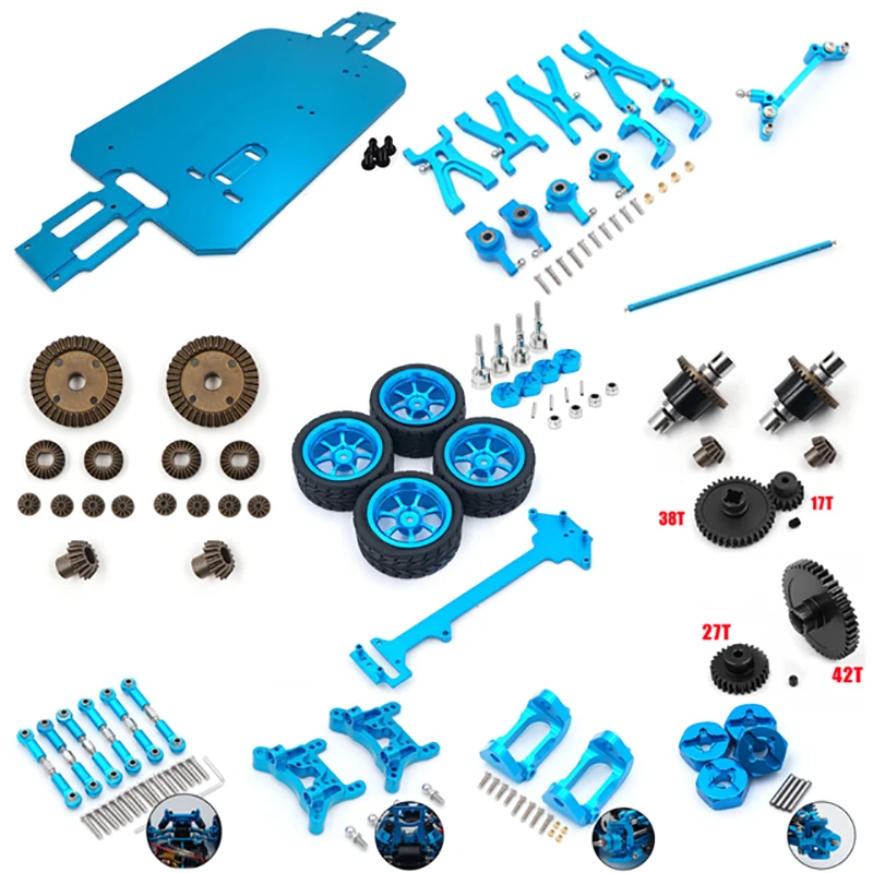 Запчасти для машинки WLtoys A949 A959 A969 A979 A959-B A969-B A979-B металлический дифференциал