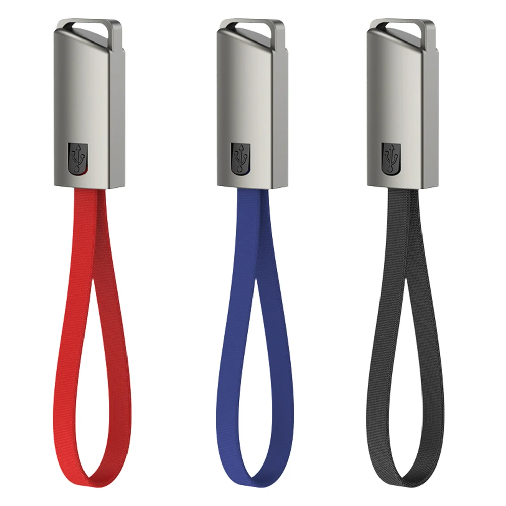 random color type c Тип-c кабельная линия USB цинковый сплав переносной брелок для ключей для Android Быстрая зарядка зарядный кабель usb-c/HDMI для MacBook Pro IPhone 7/8 X для Android Мощность группа - Цвет: random color type c