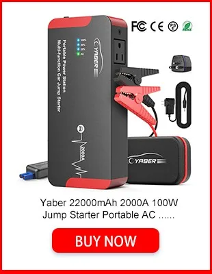 UTRAI 4 IN 1 Car Jump Starter Power Bank 24000mah 2000A with air pump  150PSI Portable Emergency 12V Car Booster Starting charger בוסטר התנעה  מומלץ 4 ב1 - בוסטר, מנפח גלגלים, מטען