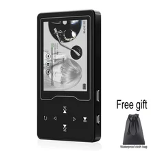 Продукт, RUIZU D08, Mp3 плеер, 8 ГБ, 16 ГБ, для хранения, 2,4 дюймов, HD, большой цветной экран, воспроизведение, высокое качество, радио, Fm, электронная книга, музыкальный плеер