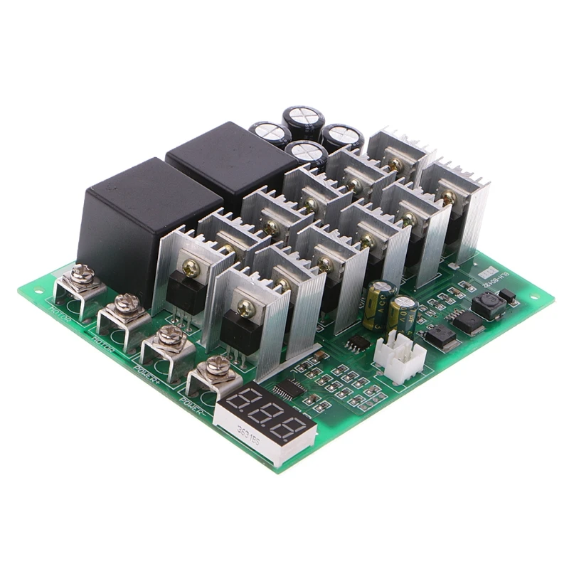 Контроллер скорости двигателя постоянного тока 12V 24V 36V 48V 10-55V 60A вперед/назад переключатель