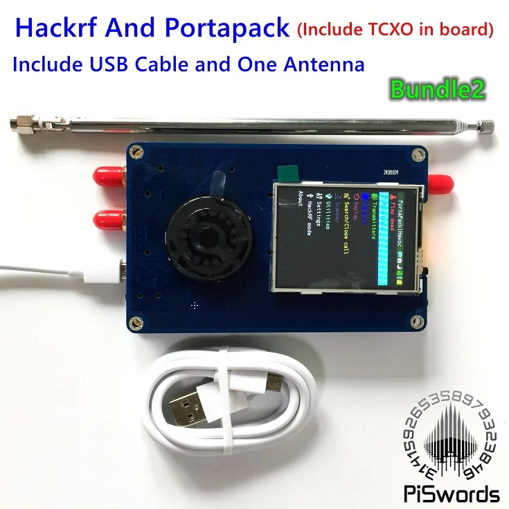Комплект 2 Последний portapack и hackrf один с хаос прошивкой tcxo и металлический чехол - Комплект: Комплект 2