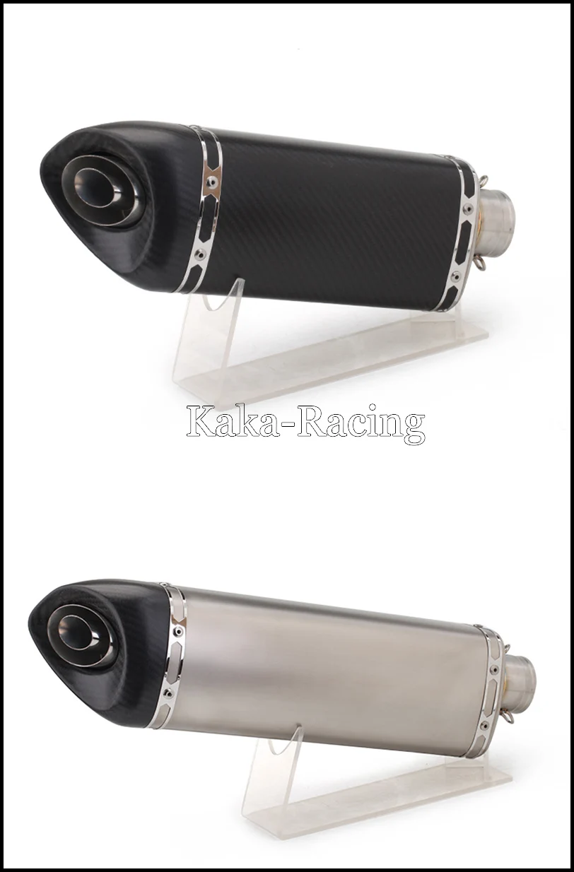 Универсальный Akrapovic мото rcycle глушитель выхлопной трубы Escape moto глушитель для MT07 MT09 RC390 Z800 Z900 TMAX530 CBR1000RR R3 R6