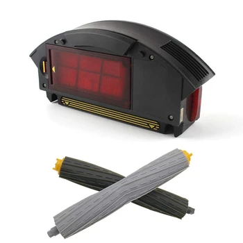 

Hepa Filter Dust Collection Box and One Pair Front Rear Debris Extractor Accessories Kits for IRobot Roomba 800, 900 Series 880