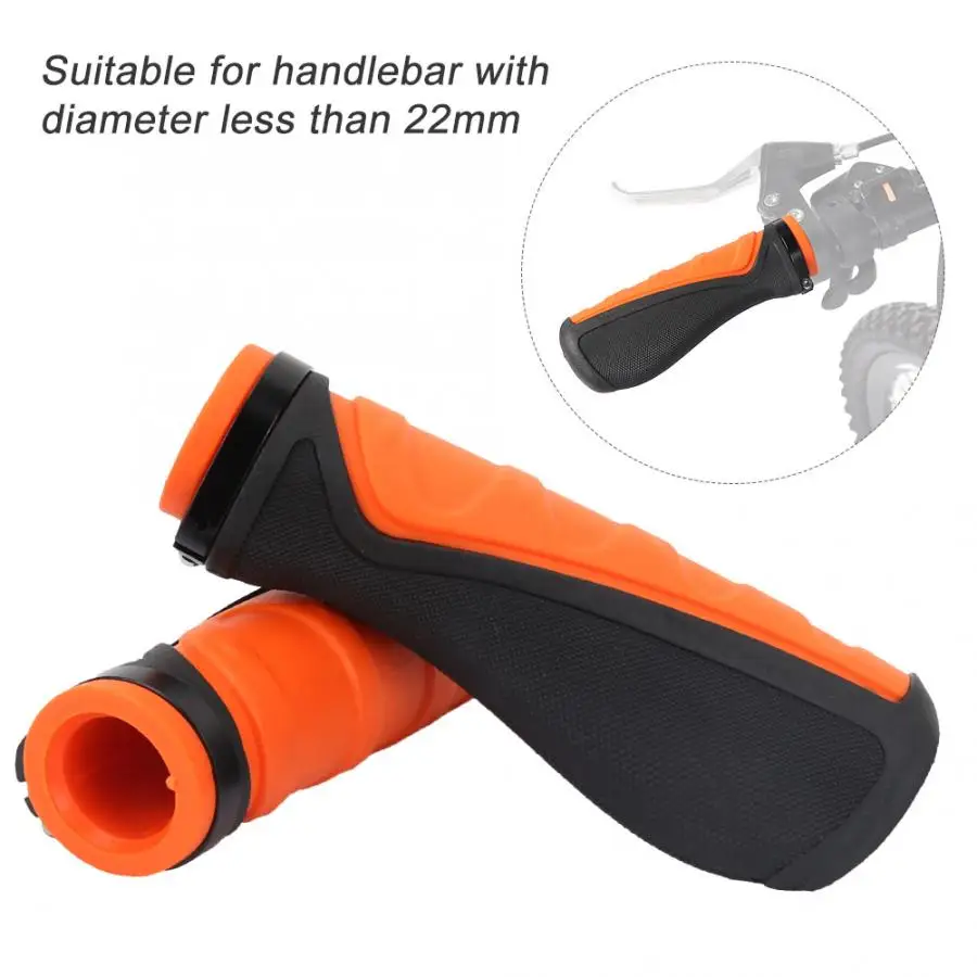 Durable Handlebar Grips 1 Pair Bicycle Cycling Handle Anti-Slip Mountain Bike Handlebar Grips Accessories