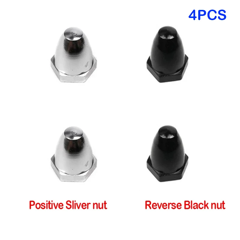 4pcs 6mm M6 CW CCW Propeller Fixed Adapter Nut Cap Self-locking Cover Plastic for 800kv 2212 2312 2213 Brushless Motor | Обустройство