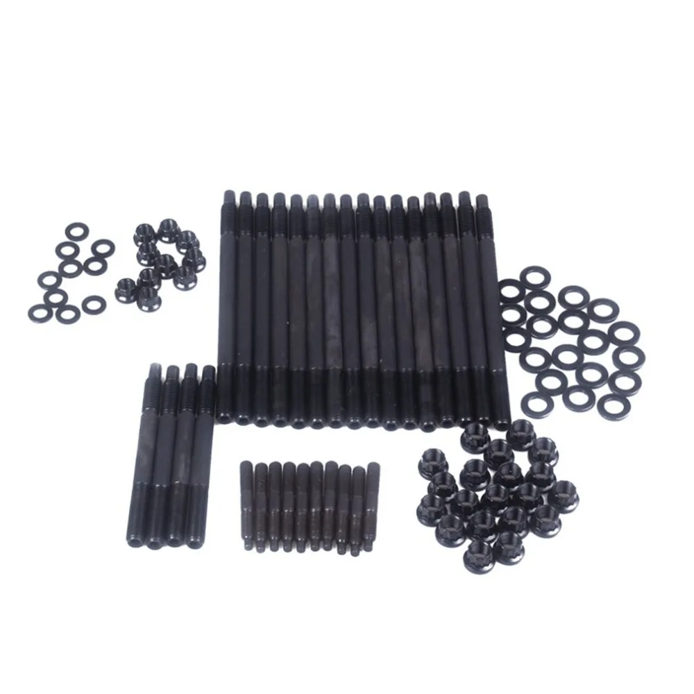 Стержень головки цилиндра набор для Chevy LS1 LS6 LS2 1997-2003 голова серьги-гвоздики сменный комплект 4.8L 5.3L 5.7L 6.0L 33380 LQ9