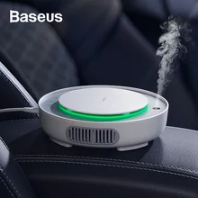 Baseus Автомобильный увлажнитель воздуха, очиститель воздуха, освежитель воздуха для автомобиля, автоматический очиститель воздуха, светильник USB, увлажнитель воздуха, сенсорный выключатель, тумана