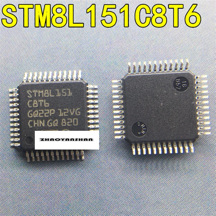 100 шт. X STM8L151C8T6 STM8L151 LQFP48 Новая