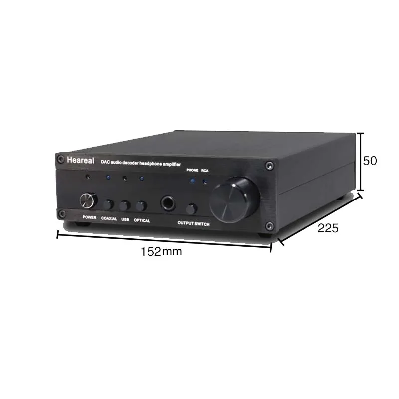 ES9018 DAC decoding amp hifi headphone amplifier