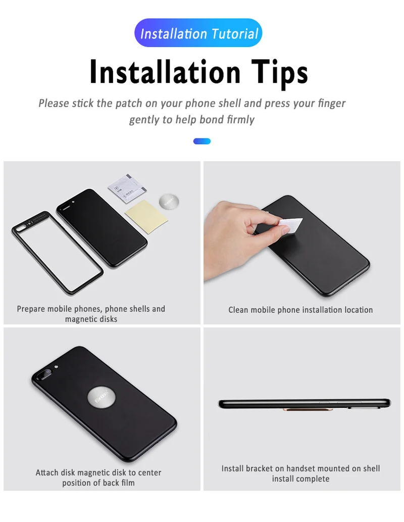 Магнитный автомобильный держатель для телефона iPhone Xiaomi Mi 9 Автомобильный держатель для телефона в автомобиле магнитный держатель для мобильного телефона Подставка