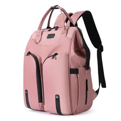 Sac à dos imperméable pour poussette de bébé, sac à couches pour maman, sac à main Oxford pour femmes, soins de maternité, sac à dos de voyage de grande capacité 