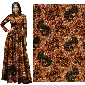 

3/6Yards Ankara African Polyester Wax Prints Fabric African Ankara Fabric for Sewing African Fabric for Party Dress