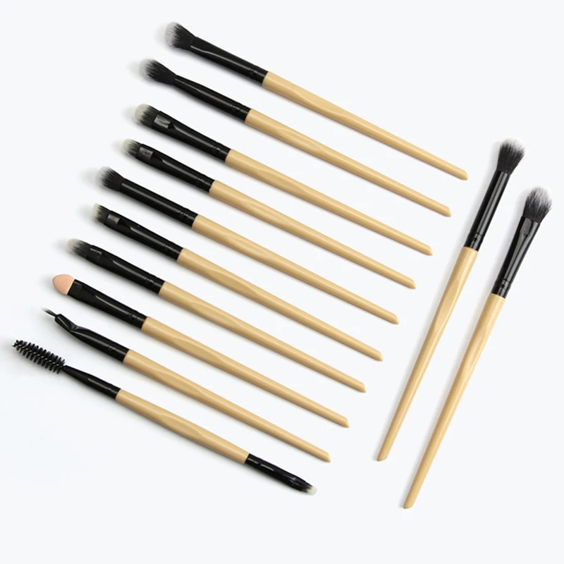 

Eye 12Pcs Makeup Brushes Sets Make Up Brush Cosmetic Powder Foundation Blending Eye Multifunctional Brush for Women Beauty Tools