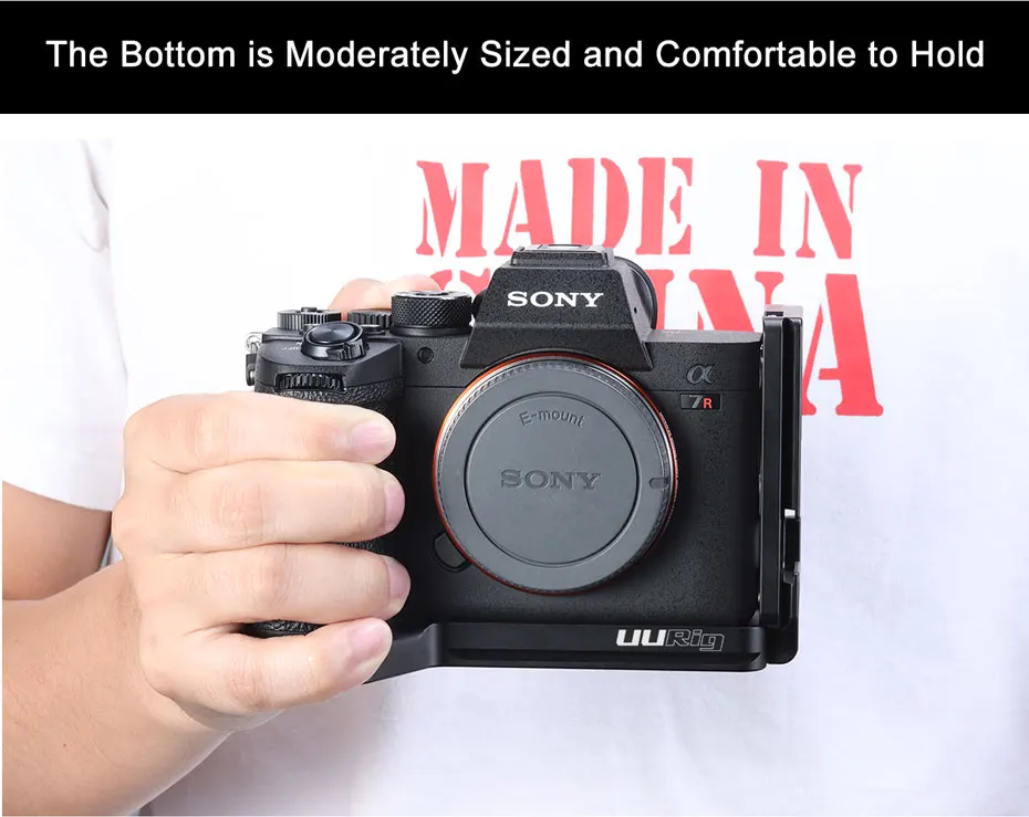 UURig R024 быстросъемный Vlog L кронштейн для sony A7R4 с холодным башмаком к микрофону