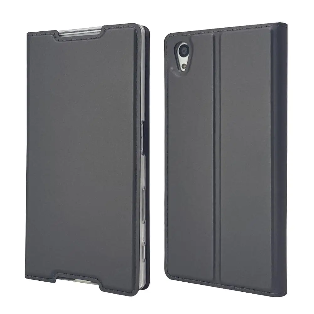 Ultra Sottile Magnete In Pelle Flip Case Per Sony Xperia Xz Xz1 Xz2 Xz3 Z5 Compact Premium Xa Xa1 Plus Xa2 Xa3 Ultra L2 L3 L4 Cover