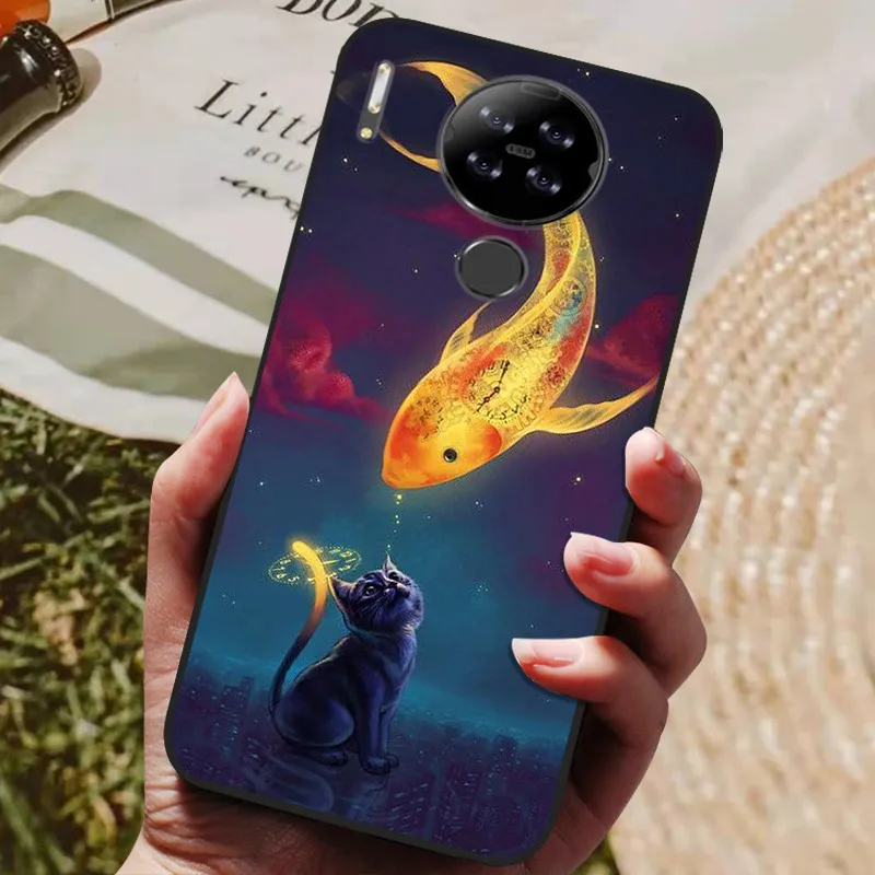 Sleek Silicone Soft Bumper Phone Case - Black