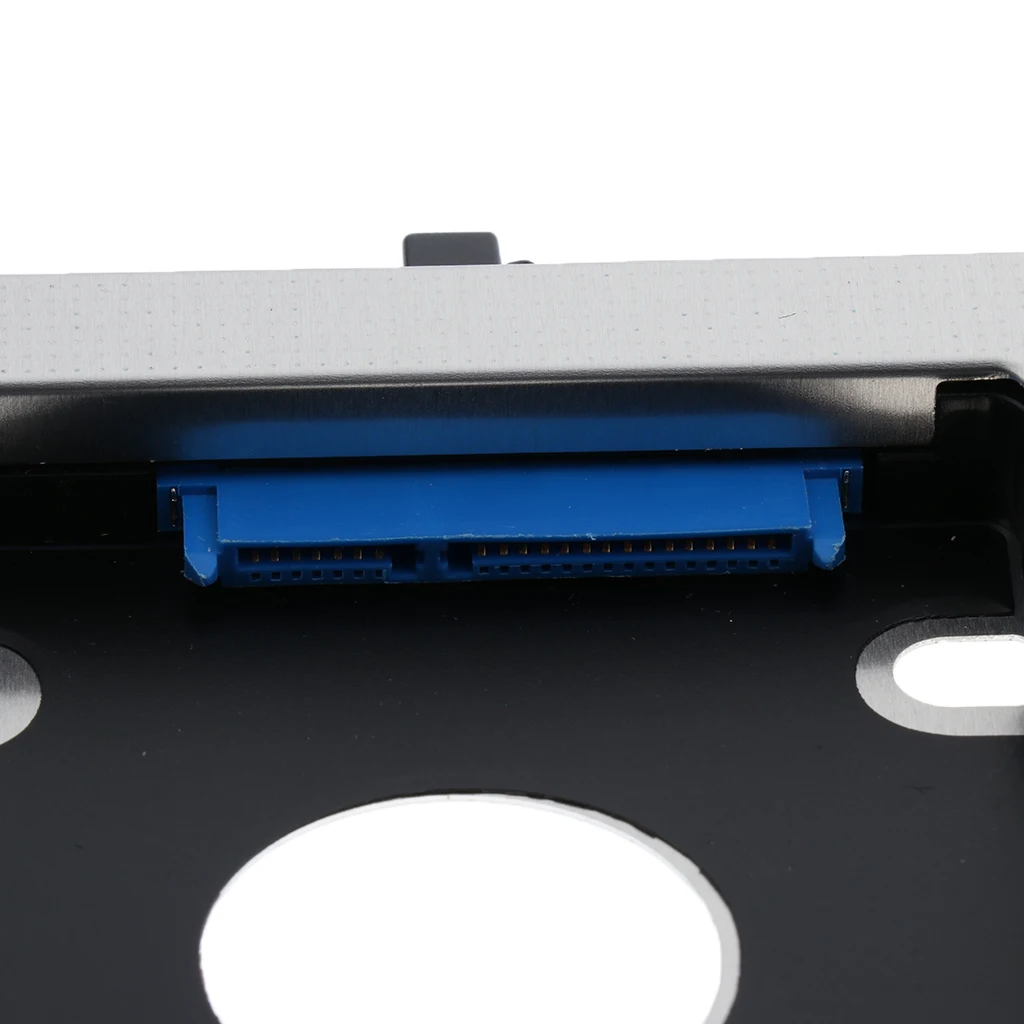 12.7mm SATA To SATA 2nd HDD Hard Drive Caddy For IBM Lenovo Thinkpad T510 W510 Aluminum