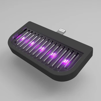 

UVC Portable Mini Sterilization Disinfection Ultraviolet Light Germicidal Bactericidal Light for 8Pin Cell Phone