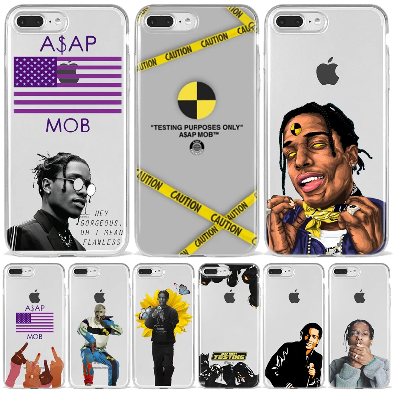 ASAP Rocky TESTING Rapper Rap хип-хоп Мягкий Силиконовый ТПУ чехол для телефона для iphone 11 Pro Max XS Max XR X 5 5S SE 6 6s 7 8 plus