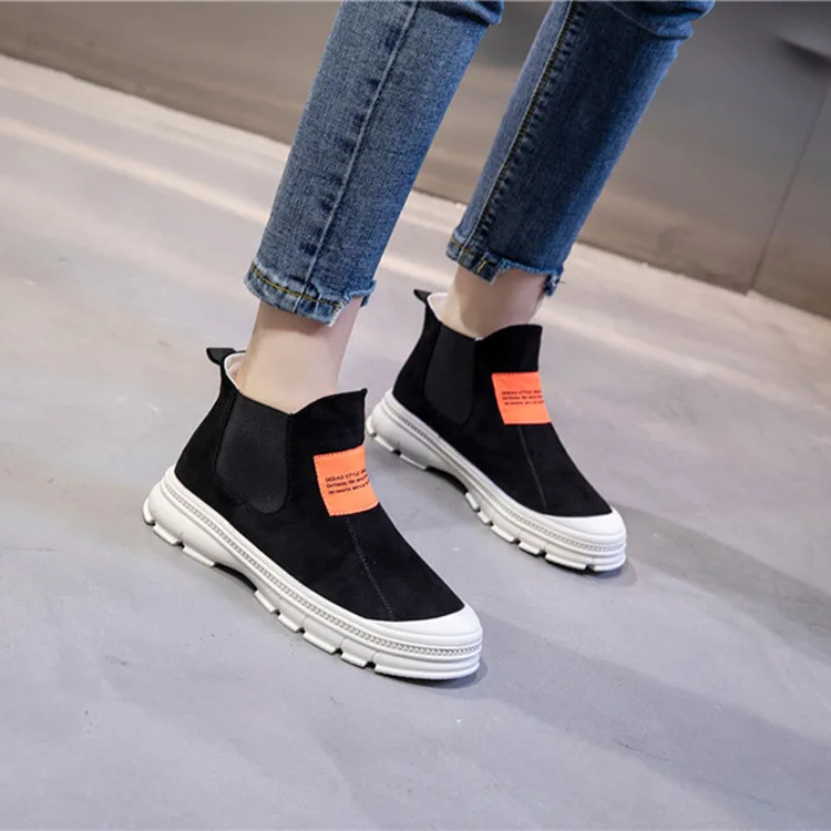 

Online Celebrity High State Handsome Martin Boots Women's Autumn Single British Style Autumn 2019 New Style Fashion Small Short