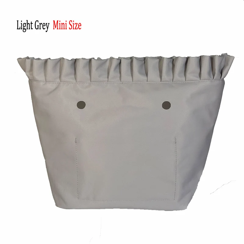 Lace 27 Mini Цветочная окантовка, водонепроницаемая внутренняя подкладка, вставка для Obag O Bag, Классические мини вставки, внутренняя часть для o bag, аксессуары, силиконовая сумка - Цвет: Lace 27 Mini
