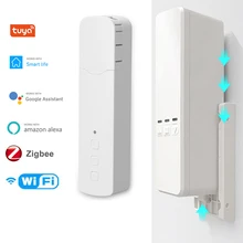 

Tuya Wifi ZigBee Smart Motorized Roller Blinds Shades Stick Curtain Motor Alexa Google Home Voice Control Home Automation Smart