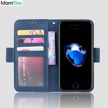 

Wallet Cases For iPhone SE 2020 Case Magnetic Closure Book Flip Cover For iPhone SE2 / 9 Leather Card Photo Holder Phone Bags