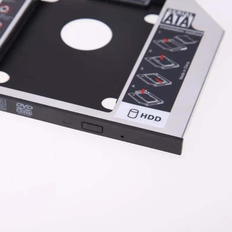 9,5 мм Универсальный SATA 2 HDD SSD жесткий диск Caddy forCD/DVD-ROM Оптический отсек