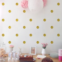 Funlife мультфильм детская комната стены INS точечный детский сад классная клейкая бумага стены стикеры розовый Золотой Серебряный-белый Lv023