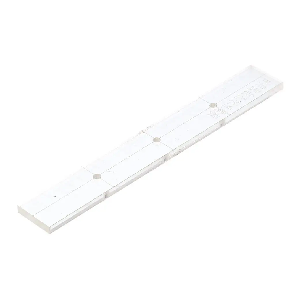 Transparent Guitar Fingerboard Position Making Template For Luthier DIY Tool | Спорт и развлечения