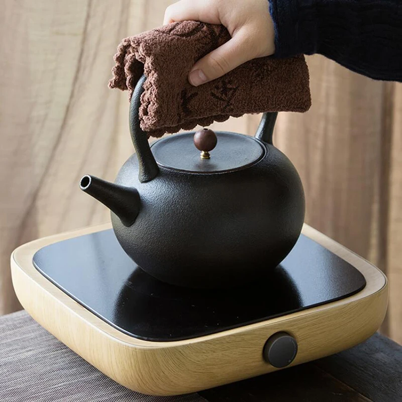 Китайское стильное многофункциональное абсорбирующее чайное полотенце из микрофибры на заказ, утолщенное абсорбирующее чайное полотенце, аксессуары для чая кунг-фу