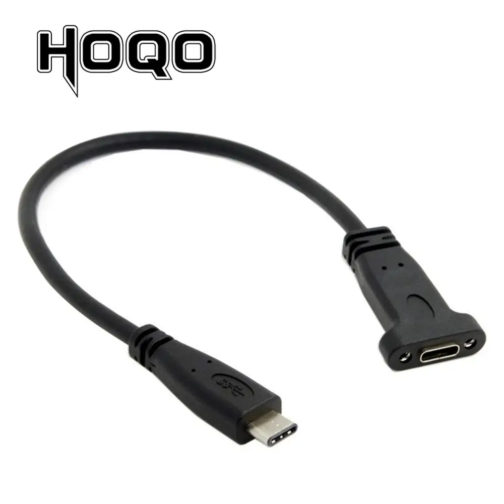 USB 3.1 C Female Panel Mount Extension