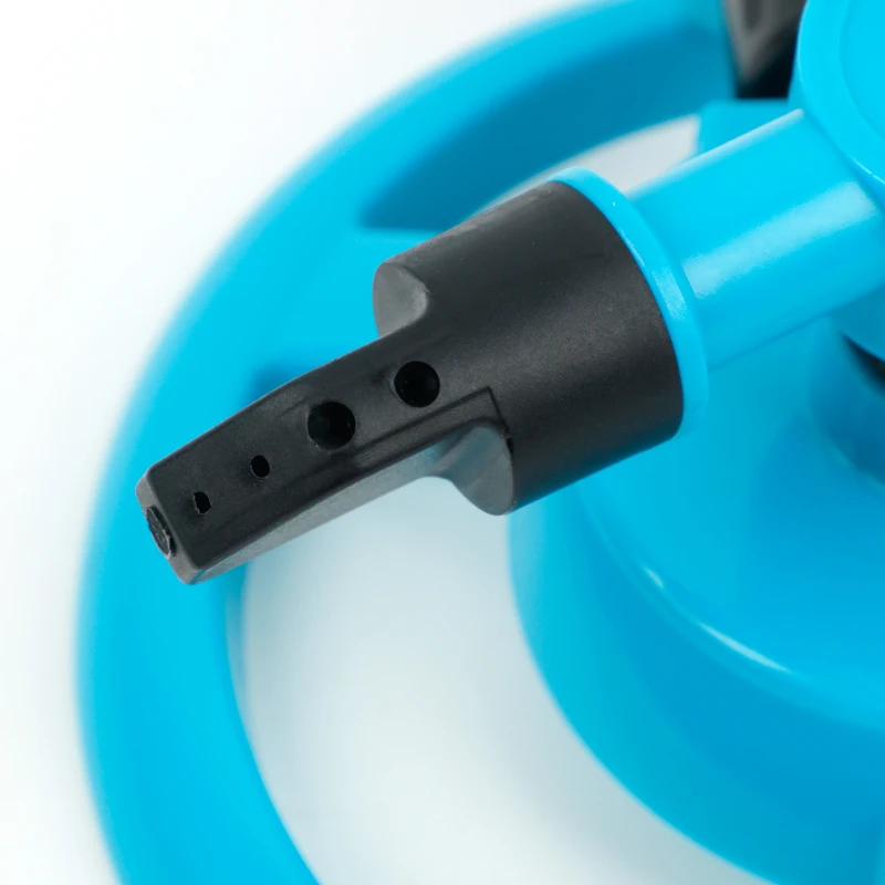 Garden Sprinklers 360 Degree Automatic Watering Grass Lawn Fully 3 Nozzle Circle Rotating Irrigation System