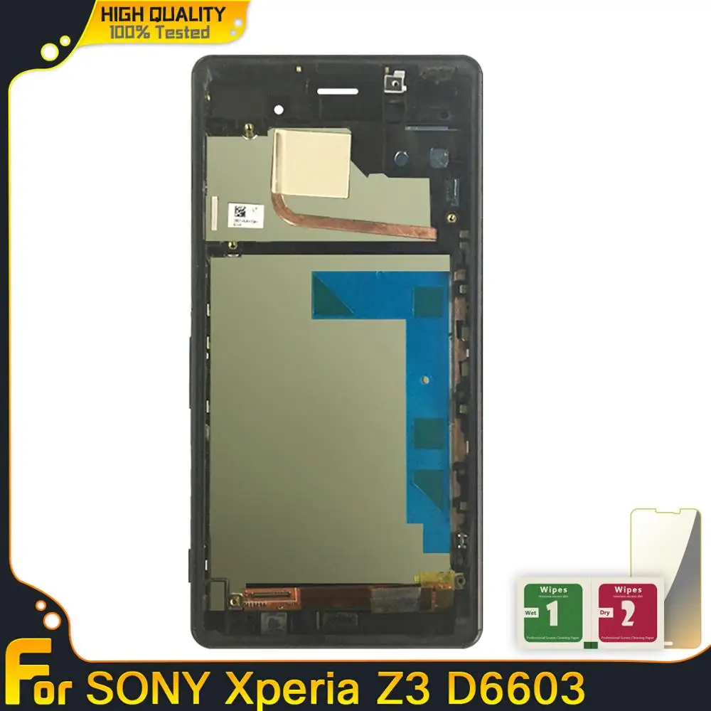 ЖК дисплей для Sony Xperia Z3 D6603 D6633 D6643 D6653 дигитайзер сенсорного экрана запасные части