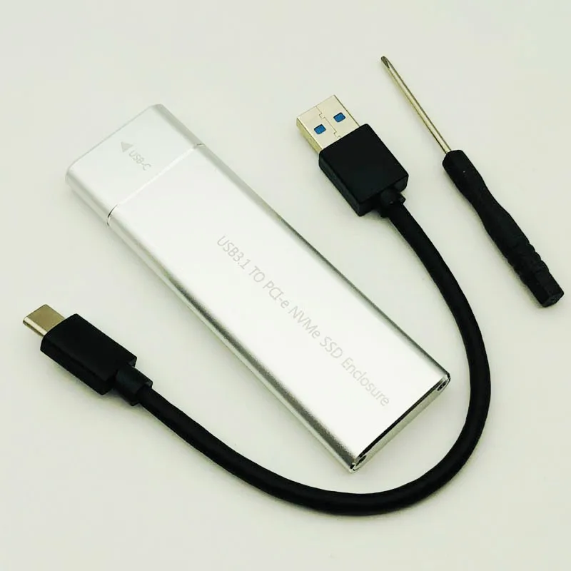 H1111Z HDD корпус M.2 NVME SSD чехол/коробка HD USB C адаптер чехол жесткий диск коробка M.2 SSD USB адаптер SSD M2 Тип C коробка